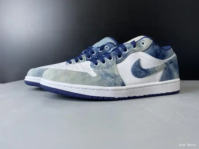 Kick Theory Jordan Washed 1 Denim CZ8455-100 Low Air 0513